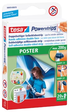 TESA POWERSTRIPS POSTER BLS20