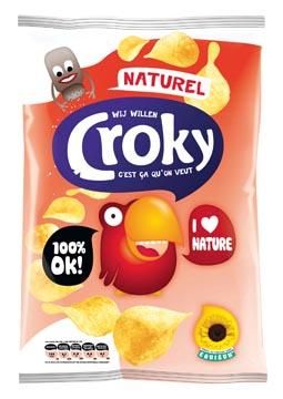 CROKY CHIPS NATUREL 100G