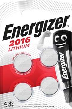 ENERGIZER KNOOPCEL CR2016 BLS4