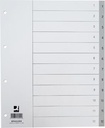 Q-CONNECT TABBLAD A4 PP 1-12