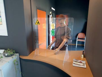TRANSPARANT BALIESCHERM