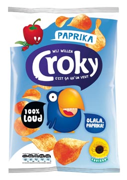 CROKY CHIPS PAPRIKA 100G