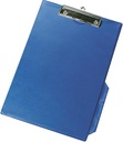 Q-CONNECT KLEMPL PVC A4 BLAUW