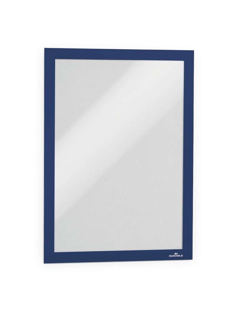 Informatiekader DURAFRAME® A4 retailverpakking - zelfklevend - donkerblauw