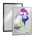 Informatiekader DURAFRAME® POSTER A2 - zwart