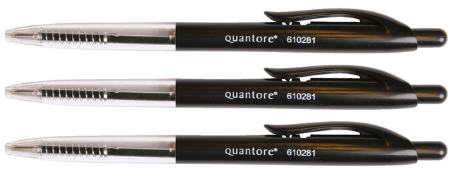 Balpen Quantore - zwart