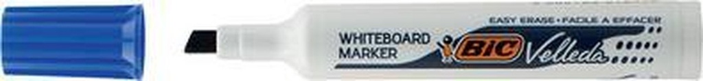 BIC WITBORDSTIFT (BLAUW, SCHUINE PUNT)