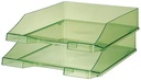 BRIEVENBAKJE C4 HAN (GROEN TRANSPARANT)
