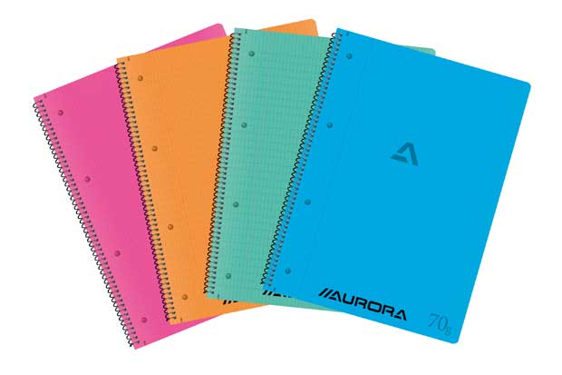 COLLEGEBLOK MET OMSLAG PP 80BLZ (Q 4X8MM)