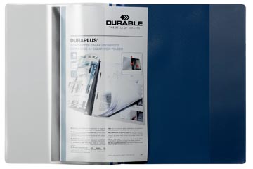 DURABLE BESTEKMAP DURAPLUSA4 (BLAUW)