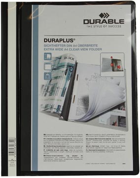 DURABLE BESTEKMAP DURAPLUSA4 (ZWART)