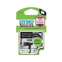 DYMO DURABLE VINYL TAPE 12MM (WIT/ZWART)