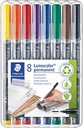 ETUI LUMOCOLOR STEADLER (1, 8, PERMANENT)