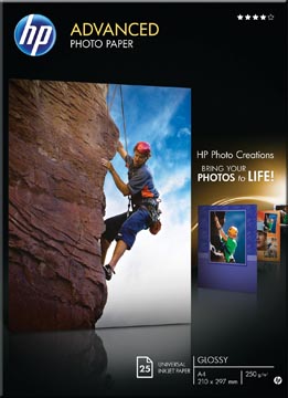 HP ADVANCED FOTO PAPIER (A4)