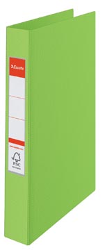 KLASSEEUR 4RINGEN + ETIKETHOUDEE PVC (GROEN)