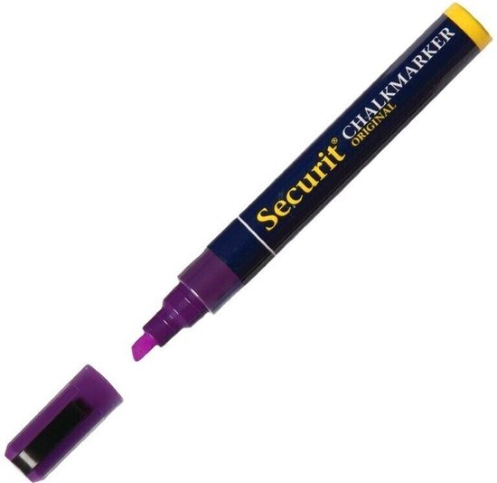 KRIJTSTIFT (FIJN, PURPER)