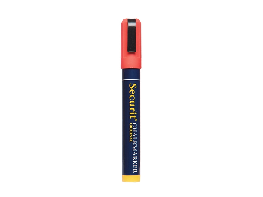 KRIJTSTIFT (FIJN, ROOD)