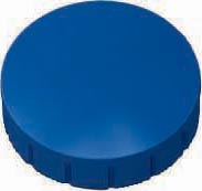 10 ST MAGNEET MAUL (24MM, BLAUW)