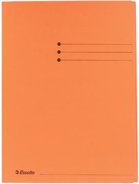MAP 3 KLEPPEN 300GR A4 (ORANJE)