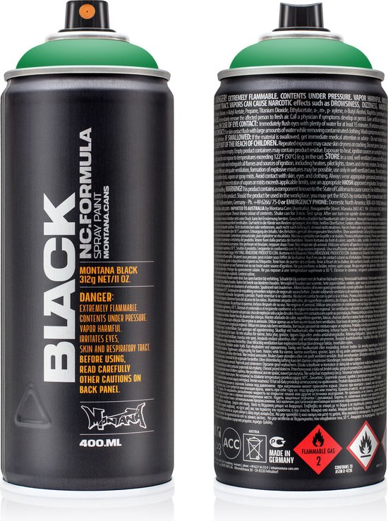 MONTANA BLACK (BOSTON GREEN, 400ML)