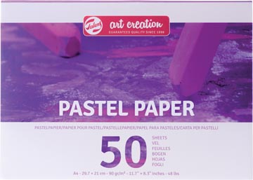 ART CREATION PASTELPAPIER A4 100GR 50BLZ