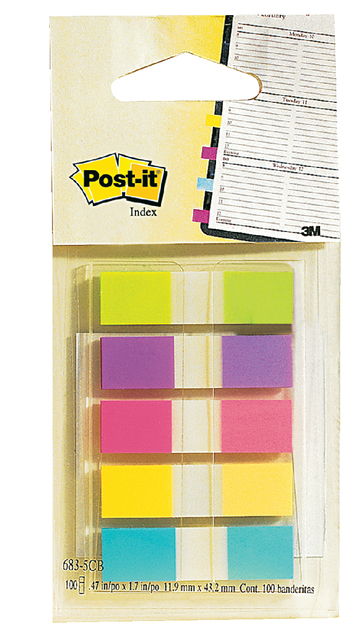 Indextabs Post-it - 11.9x43.1mm - 100st