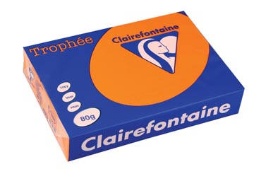 A4 TROPHEE (80GR, HELORANJE, 500)