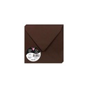OMSLAGEN 20 STUKS (140X140MM, CACAO)
