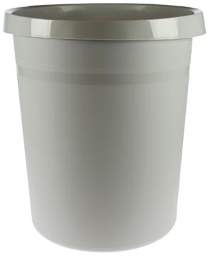 Papiermand Han Grip 18 liter rond grijs