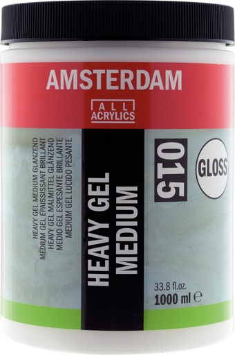 [24193015] Amsterdam Heavy gel medium glanzend 015 pot 1000 ml