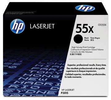 [HPCE255X] HP 55X TONER P3010/P3015 ZWART