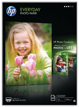 [HPQ2510A] HP EVERYDAY FOTO PAPIER A4 GLOSSY 200GR 100VEL