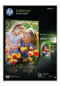 [HPQ5451A] HP EVERYDAY FOTO PAPIER A4 GLOSSY 200GR 25VEL