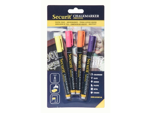 [100ASS4] KRIJTSTIFT EXT.4ST ASS SECURIT
