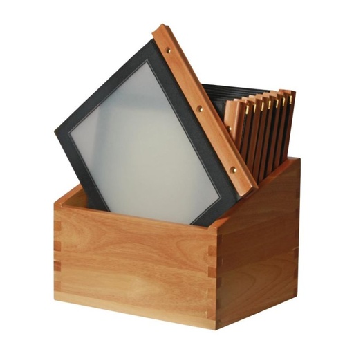 [MCBOXWA4ABL] MENU-BOX 20 KAARTEN ZWART