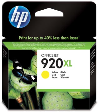 [HPCD974A] NR920XL YELLOW HP CART.