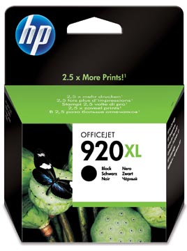 [HPCD975A] NR920XL ZWART HP CART.