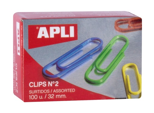 [11723] PAPERCLIP ASS 32MM APLI 100ST