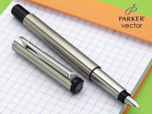 [2026687] PARKER JOTTER STEEL VULPEN MEDIUM.