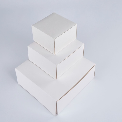 [VP235] PATISSERIEDOOS CLIC CLAC WIT 23X23X5CM