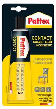 [80410] PATTEX LIJM TRANSPARANT 125GR.