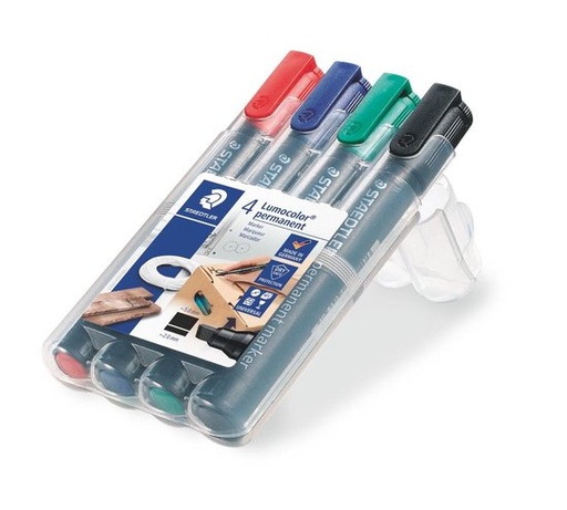 [350WP4] PERM. MARKER STAEDLER 4KL ASS