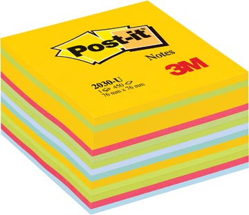 [2030U] POST-IT NOTES 76X76MM 450BLAADJES