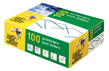 [L1215] QUICK BINDERS STANDAARD 100ST.