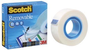 [811-33] SCOTCH REMOVABLE TAPE 19MMX33M