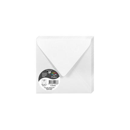 [50038C] OMSLAGEN 20 STUKS  (140X140MM, PARELMOERWIT)