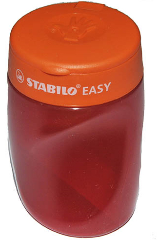 [4502/3] SLIJPER EASY ORANJE RECHTS