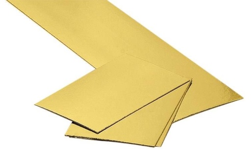 [DORE1319] 50 kartonnen onderlegger 1,5mm - goud - 130x190mm
