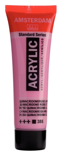 [17043850] Standard Series acrylverf tube 20 ml Quinacridoneroze Licht 385