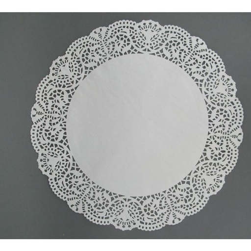[VCL36] DENTELLEN 250ST WIT (36CM, ROND)